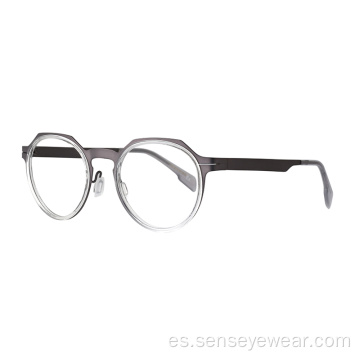 Fashion TR90 Metal Mixed Mens Frames ópticos